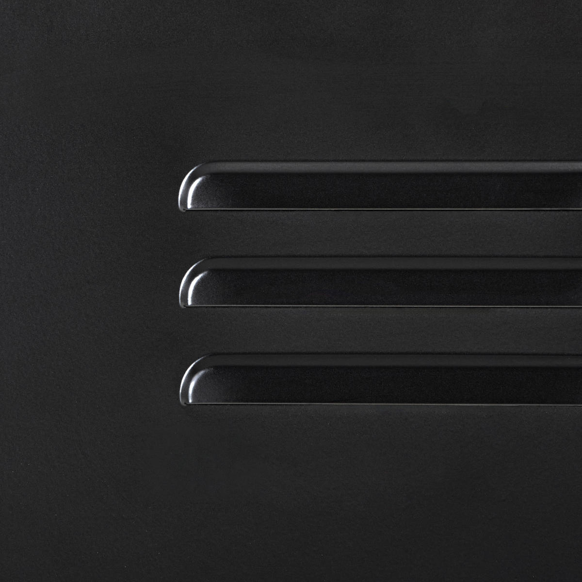 LOWBOARD  in 100/64/40 cm  - Schwarz, Design, Metall (100/64/40cm) - MID.YOU