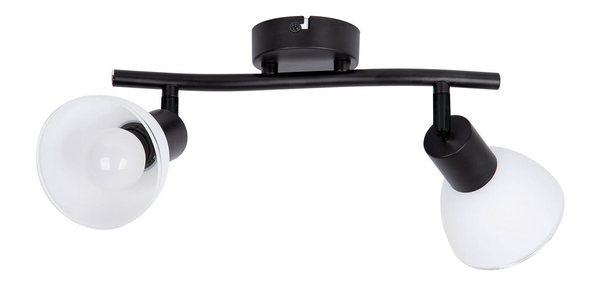 STRAHLER 9,6/25/13 cm   - Klar/Schwarz, Basics, Glas/Metall (9,6/25/13cm) - Novel