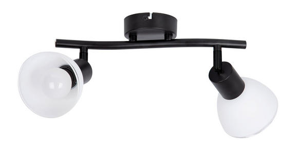 STRAHLER 9,6/25/13 cm   - Klar/Schwarz, Basics, Glas/Metall (9,6/25/13cm) - Novel