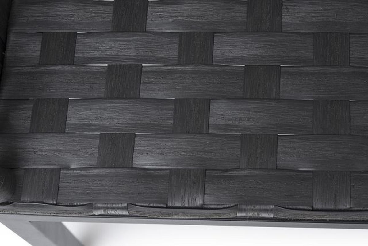 TRÄDGÅRDSSTOL i trä, metall, textil grå, svart  - svart/grå, Basics, metall/trä (58/80/64cm) - Hillerstorp