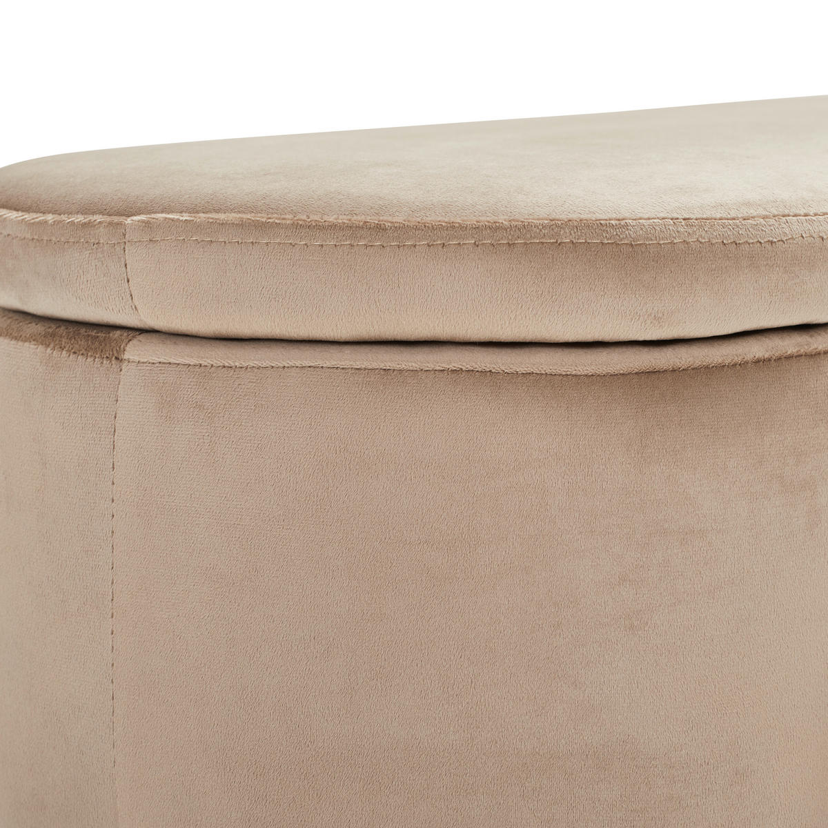 KLOP S SKRINJO   - črna/sivorjava, Moderno, kovina/tekstil (95/43/36cm) - Carryhome