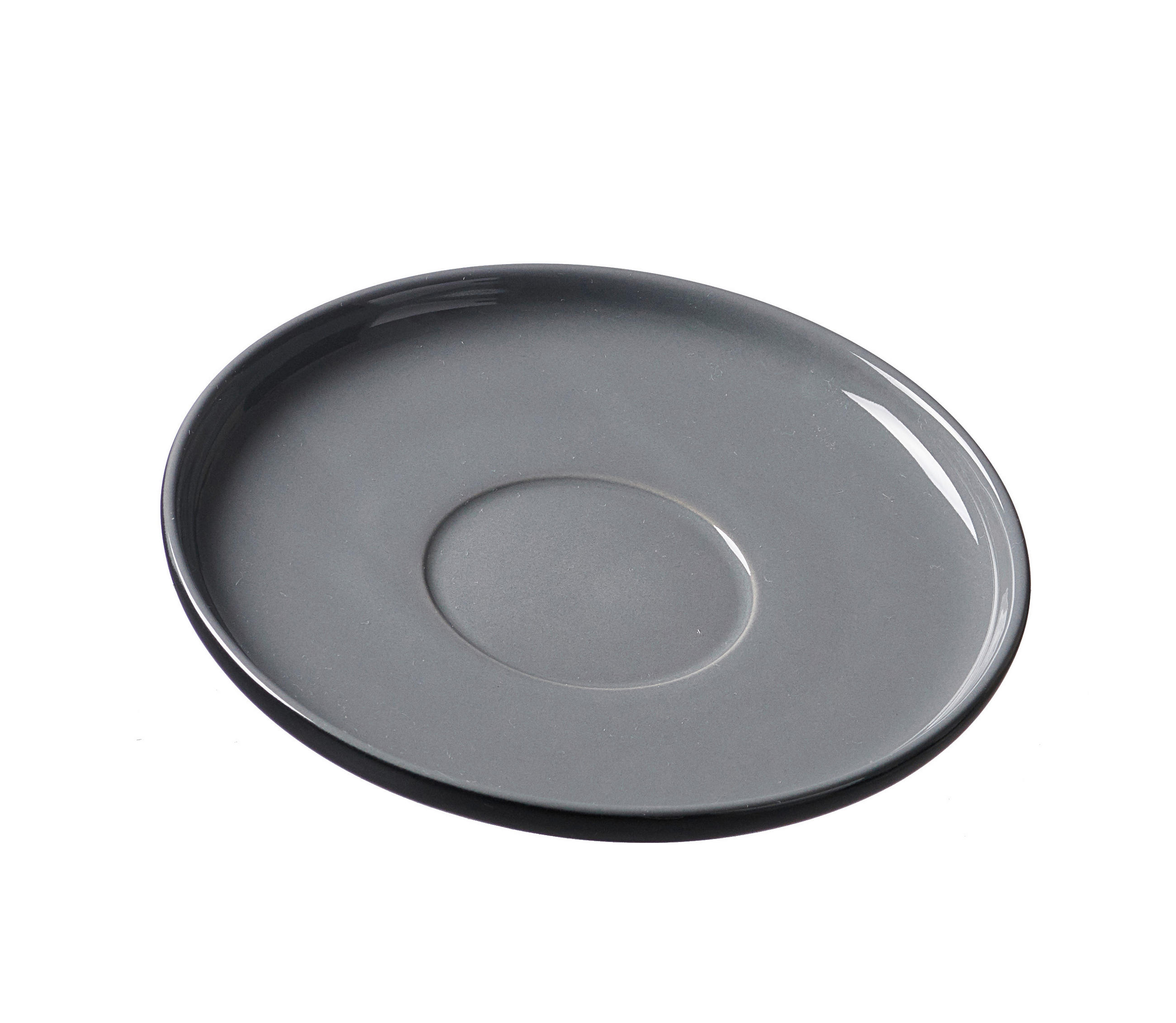 UNTERTASSE JASPER  - Schwarz/Grau, Basics, Keramik (15/15/2cm) - Ritzenhoff Breker