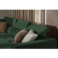 ECKSOFA in Struktur Grün  205/284 cm  - Schwarz/Grün, Design, Kunststoff/Textil (205/284cm) - Xora