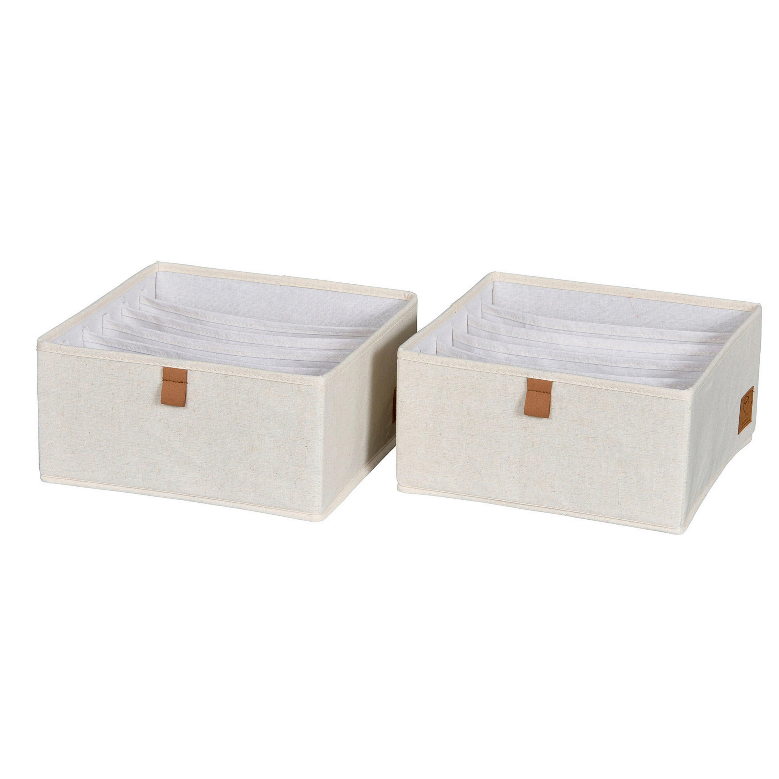 ORGANIZER  - Beige, Basics, Karton/Textil (30/30/15cm) - Store It