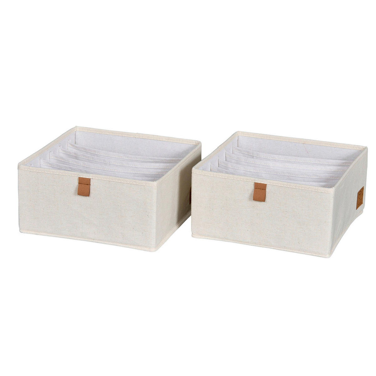 ORGANIZER  - Beige, Basics, Karton/Textil (30/30/15cm) - Store It