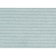 ECKSOFA  in Cord Blaugrau  173/280 cm  - Blaugrau/Schwarz, KONVENTIONELL, Textil/Metall (173/280cm) - Hom`in