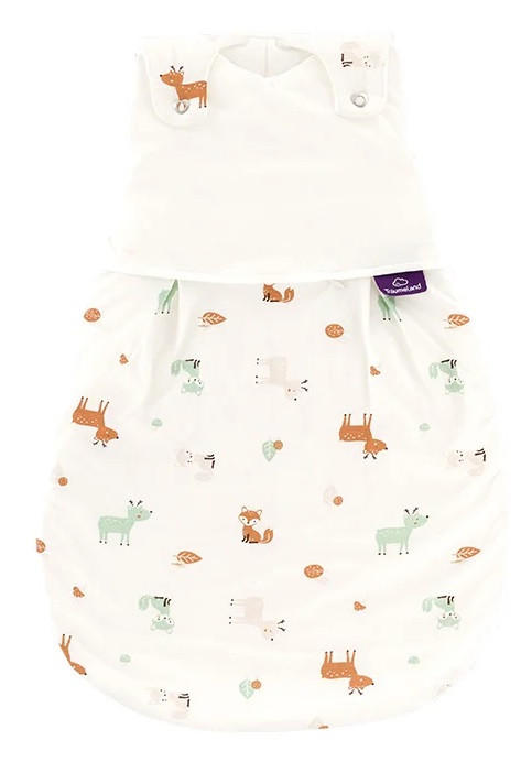 BABYSCHLAFSACK LIEBMICH    110   - Hellbraun/Weiß, Basics, Textil (110null) - Träumeland
