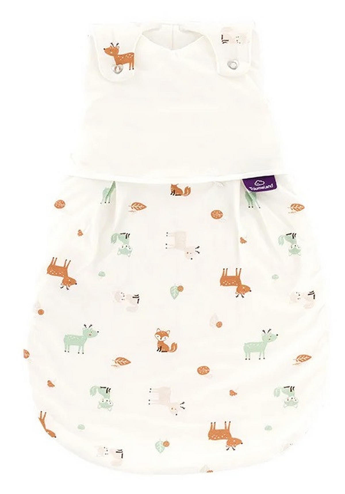 BABYSCHLAFSACK LIEBMICH    110   - Hellbraun/Weiß, Basics, Textil (110null) - Träumeland