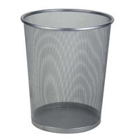 KANTA ZA PAPIR  10 l   - srebrna, Osnovno, metal (29,5/35cm) - Homeware