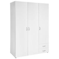 ORMAR S KLASIČNIM VRATIMA     - bijela/boje hrasta, Design, drvni materijal/plastika (121/177/52cm) - Carryhome