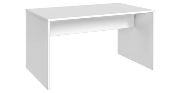 SCHREIBTISCH 140/70/72 cm in Weiß - Weiß, KONVENTIONELL, Holzwerkstoff (140/70/72cm) - Carryhome