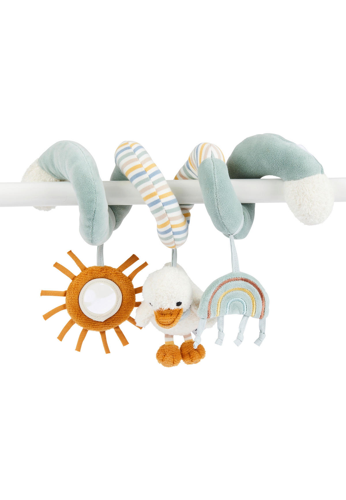 BABYSCHALENMOBILE EDDA  - Grün, Basics, Textil (26/21/9cm) - Sterntaler