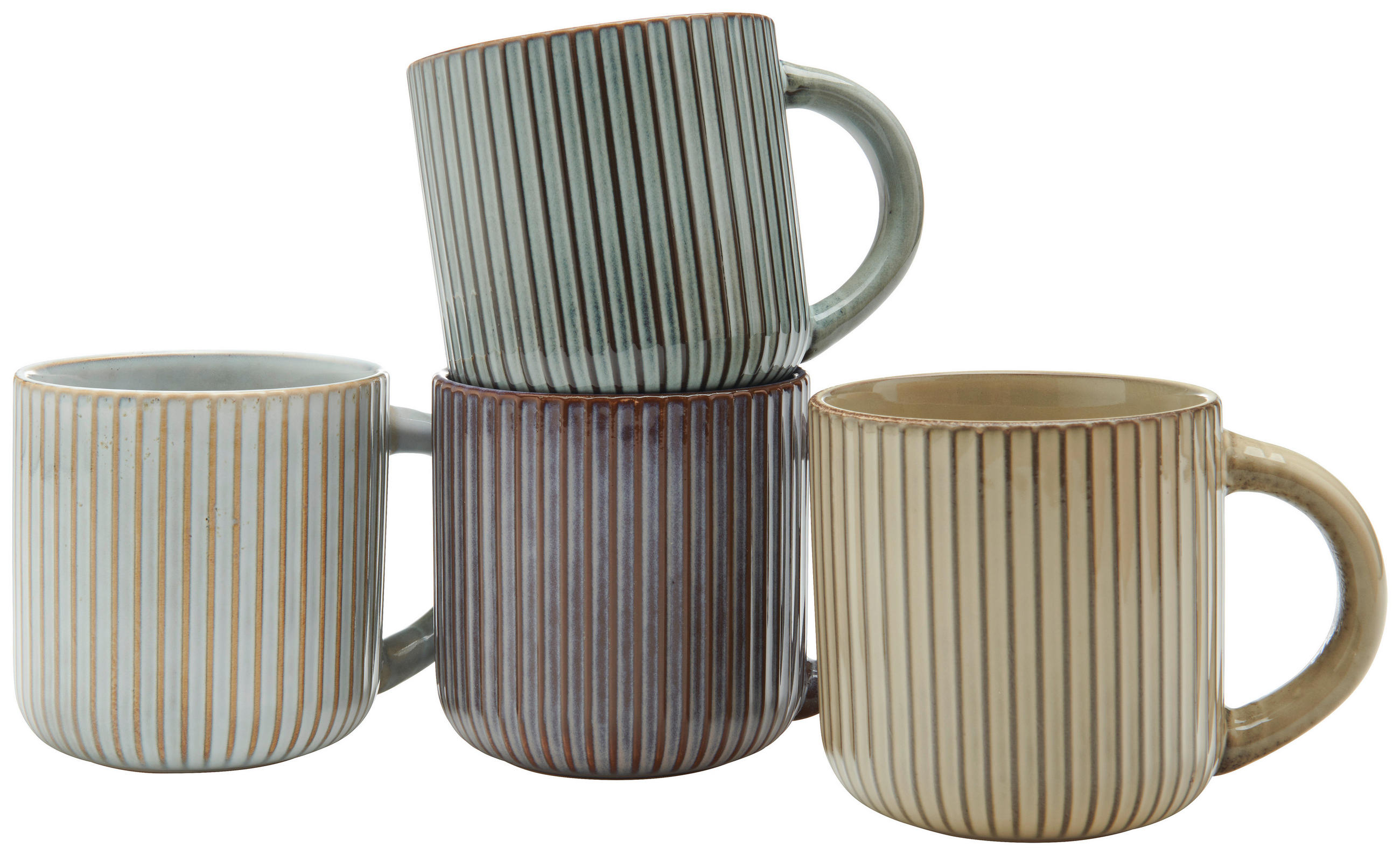 CANĂ PENTRU CAFEA 540 ml  - albastru deschis, Trend, ceramică (10,3/10,3cm) - Landscape
