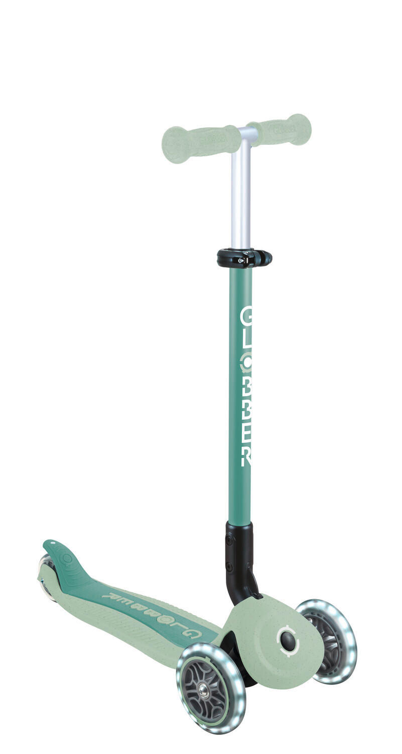 LAUFRAD GO-UP ACTIVE LIGHTS ECO 3IN1  - Pastellgrün/Grün, LIFESTYLE, Kunststoff/Metall (67/28/95,5cm) - GLOBBER