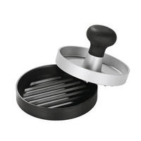 HAMBURGERPRESSE   - Edelstahlfarben/Schwarz, Trend, Kunststoff/Metall (11,5/8cm) - Rösle