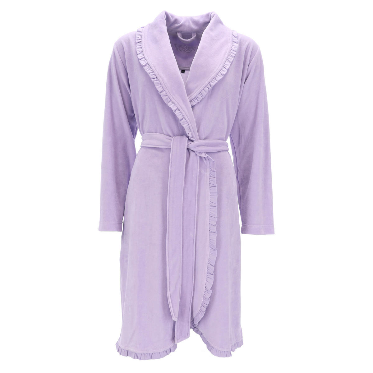 BADEMANTEL Ariel L Damen  - Violett, Basics, Textil (Lnull) - Vossen