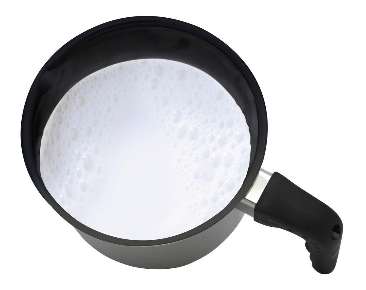 MILCHTOPF Turmalin 1,6 L  - Silberfarben, Basics, Metall (14cm) - ELO