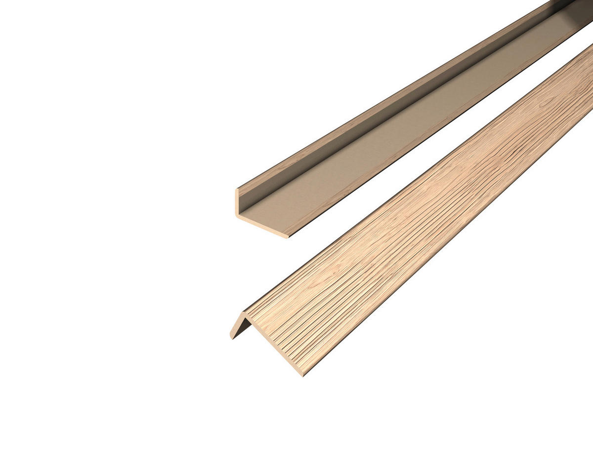 Decowall Winkelleiste Fichte - Fichtefarben, Design, Naturmaterialien (240/2.2/4.5cm) - Egger Holzwerkstoffe