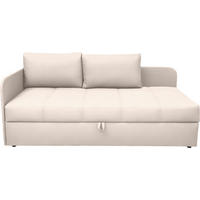 LIEGE Cord Creme  - Creme/Schwarz, Basics, Kunststoff/Textil (95/90/205cm) - Xora