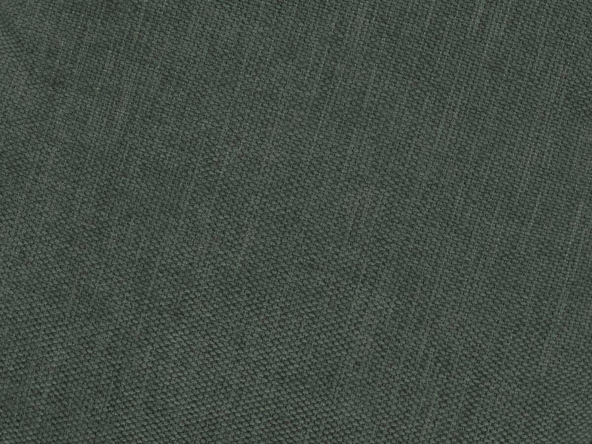 ECKSCHLAFSOFA FUJI Leinenoptik Grün  inkl.  - Schwarz/Grün, MODERN, Kunststoff/Textil (204/282cm)