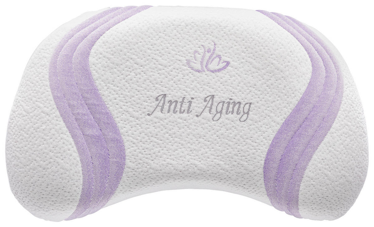 ANATOMSKI JASTUK 68/35 cm   RECIFE  - bijela, Konvencionalno, tekstil (68/35cm) - Sleeptex