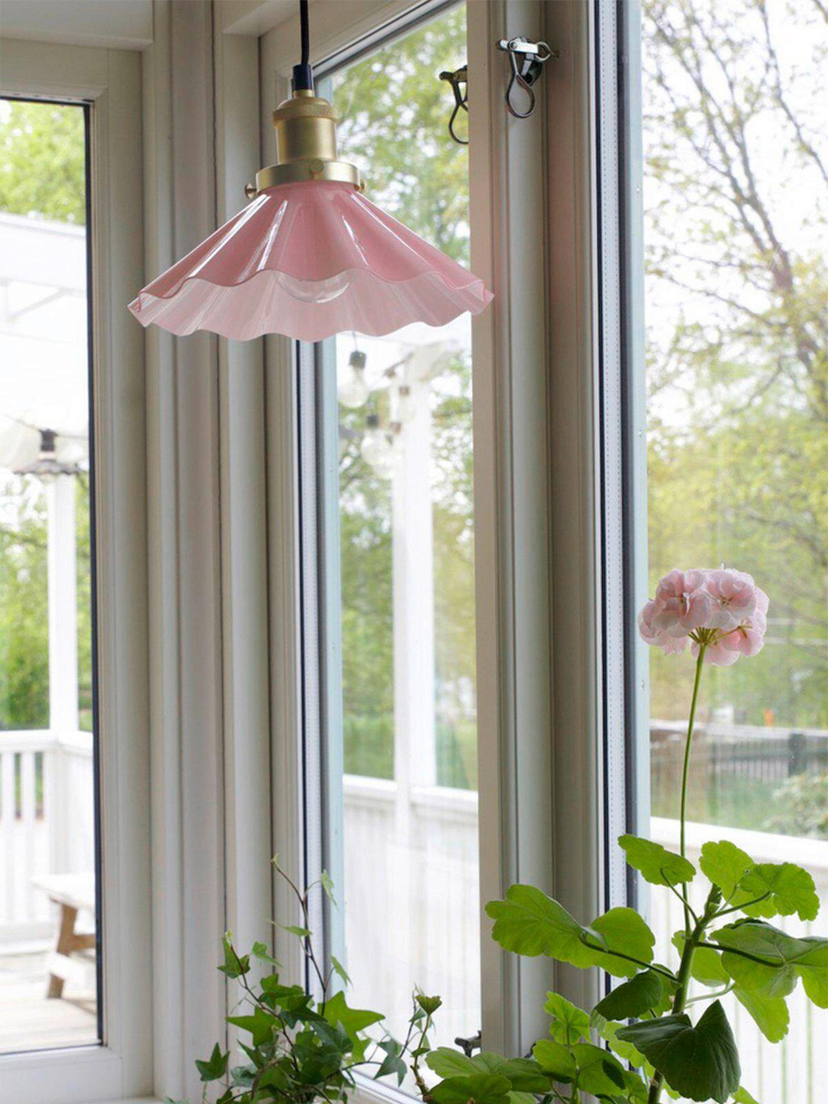 HÄNGELEUCHTE 25 cm  - Pink, LIFESTYLE, Glas (25cm)