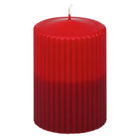 KERZE - Rot, Basics, Paraffin (6,8/10.0cm) - Steinhart