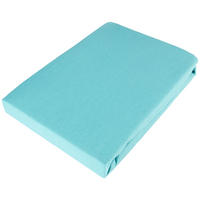 CEARȘAF CU ELASTIC 100/200 cm  - petrol, Basics, textil (100/200cm) - Boxxx