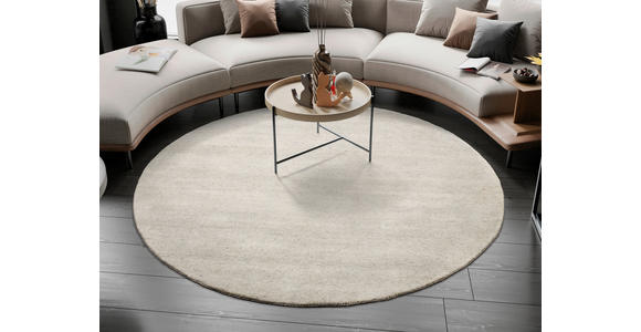 WOLLTEPPICH 250/250 cm Silverström Grau  - Grau, Basics, Textil (250/250cm) - Linea Natura