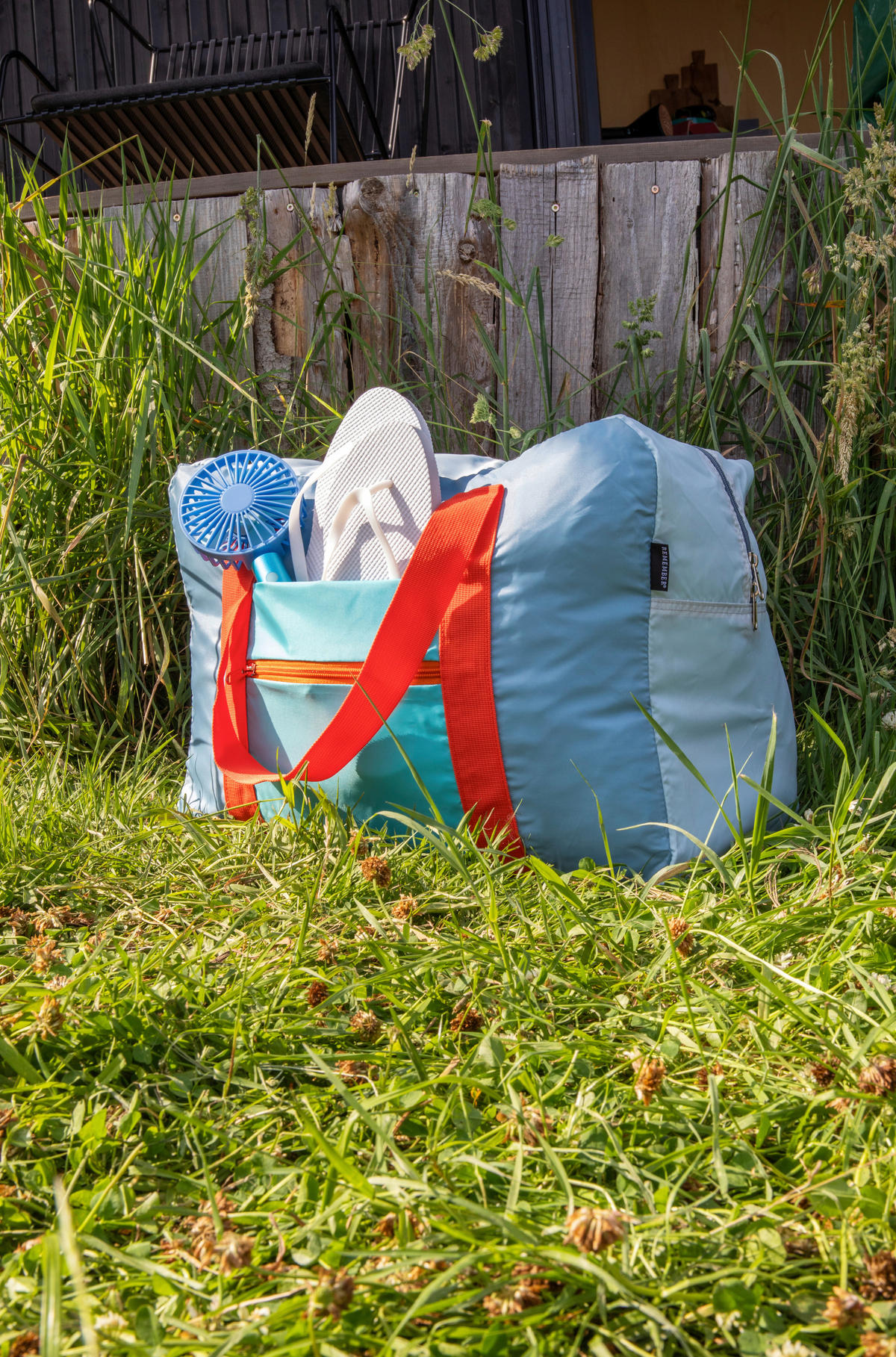 REISETASCHE - Grau, Basics, Textil (49/24/35cm)