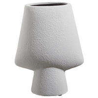 DEKOVASE  - Grau, Basics, Keramik (23/12,5/30cm) - Light & Living