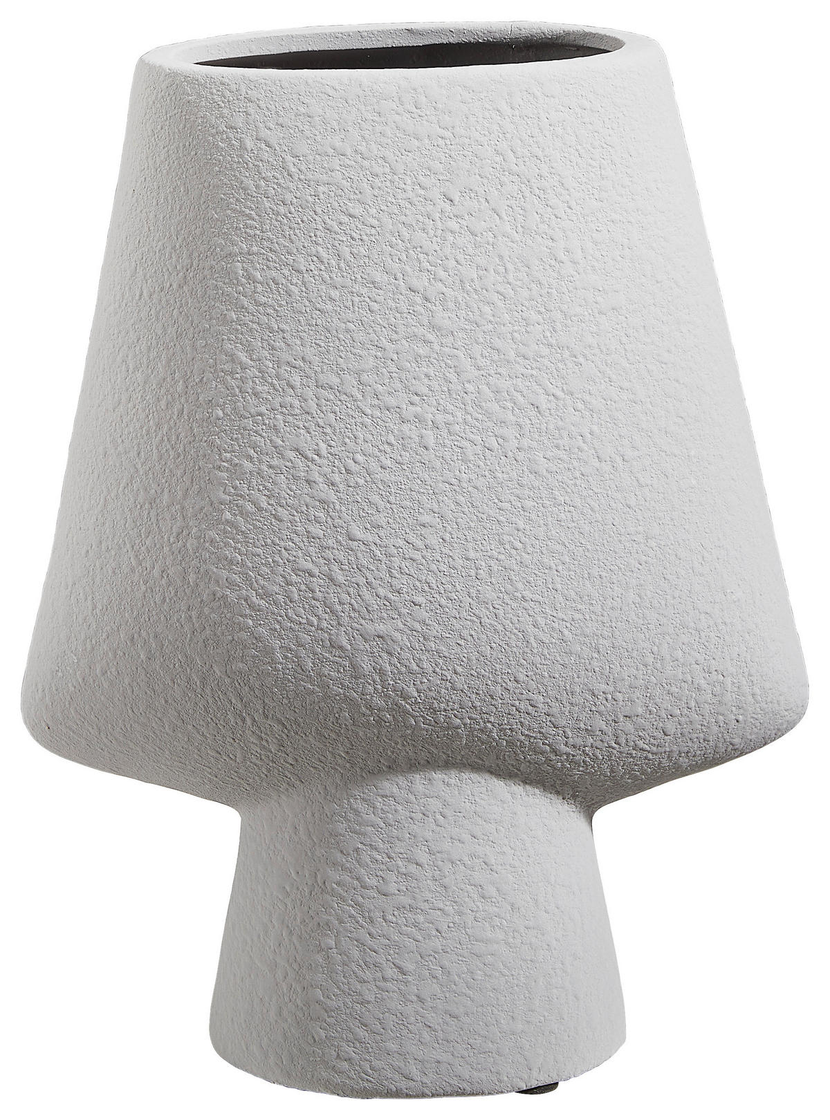 DEKOVASE  - Grau, Basics, Keramik (23/12,5/30cm) - Light & Living
