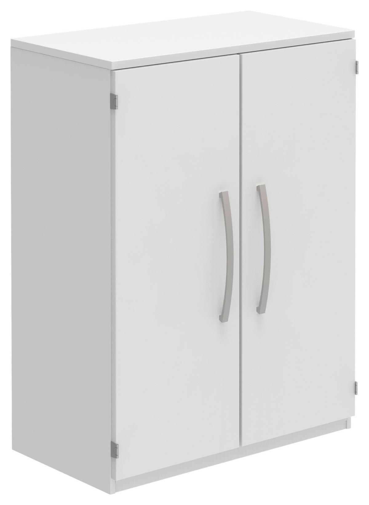 AKTENSCHRANK Weiß  - Weiß, KONVENTIONELL, Holzwerkstoff (80/111,7/43cm) - Moderano