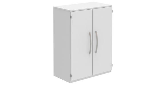 AKTENSCHRANK Weiß  - Weiß, KONVENTIONELL, Holzwerkstoff (80/111,7/43cm) - Moderano