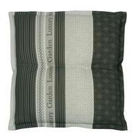 PERNĂ DE EXTERIOR PENTRU șEZU - alb/crem, Design, textil (50/7/50cm)