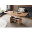COUCHTISCH 110-148/65/47-63 cm rechteckig Eiche Artisan  - Eiche Artisan, KONVENTIONELL, Holzwerkstoff (110-148/65/47-63cm) - Carryhome