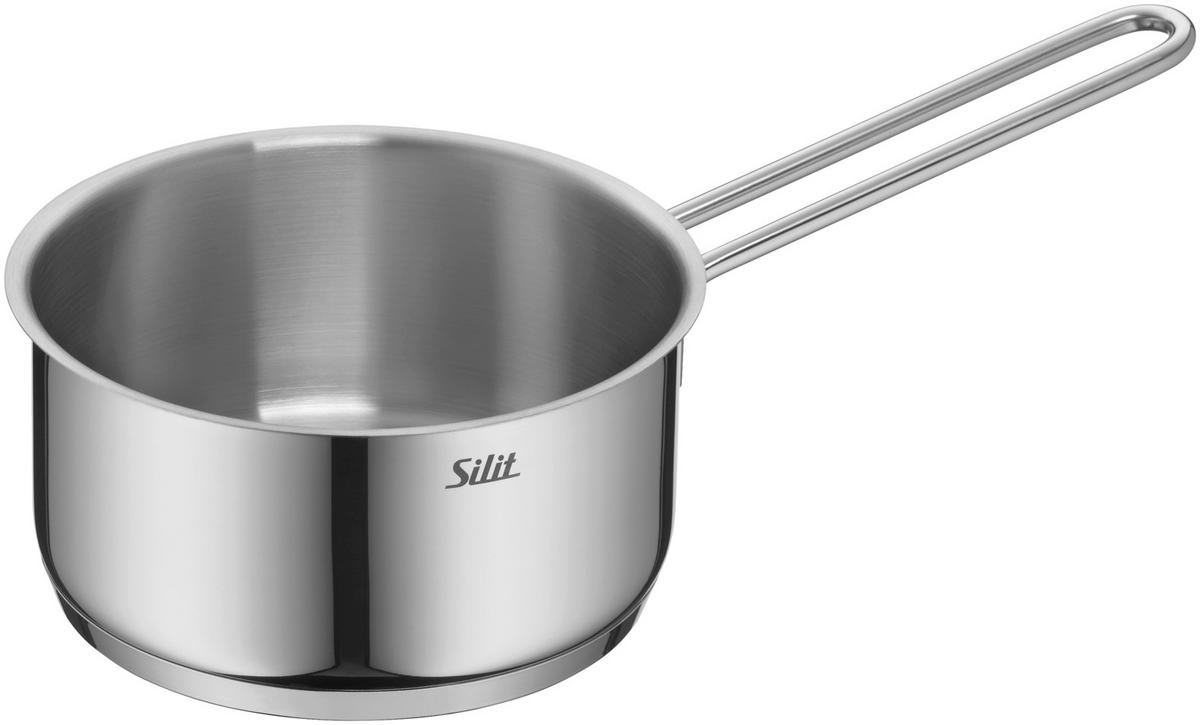 KOCHTOPFSET Alicante 5-teilig  - Edelstahlfarben, Basics, Glas/Metall (29,8/26/52,5cm) - Silit