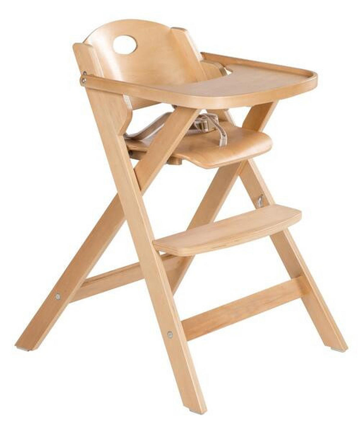 KLAPPHOCHSTUHL roba Naturfarben  - Naturfarben, Basics, Holzwerkstoff (58/79/59cm) - Roba