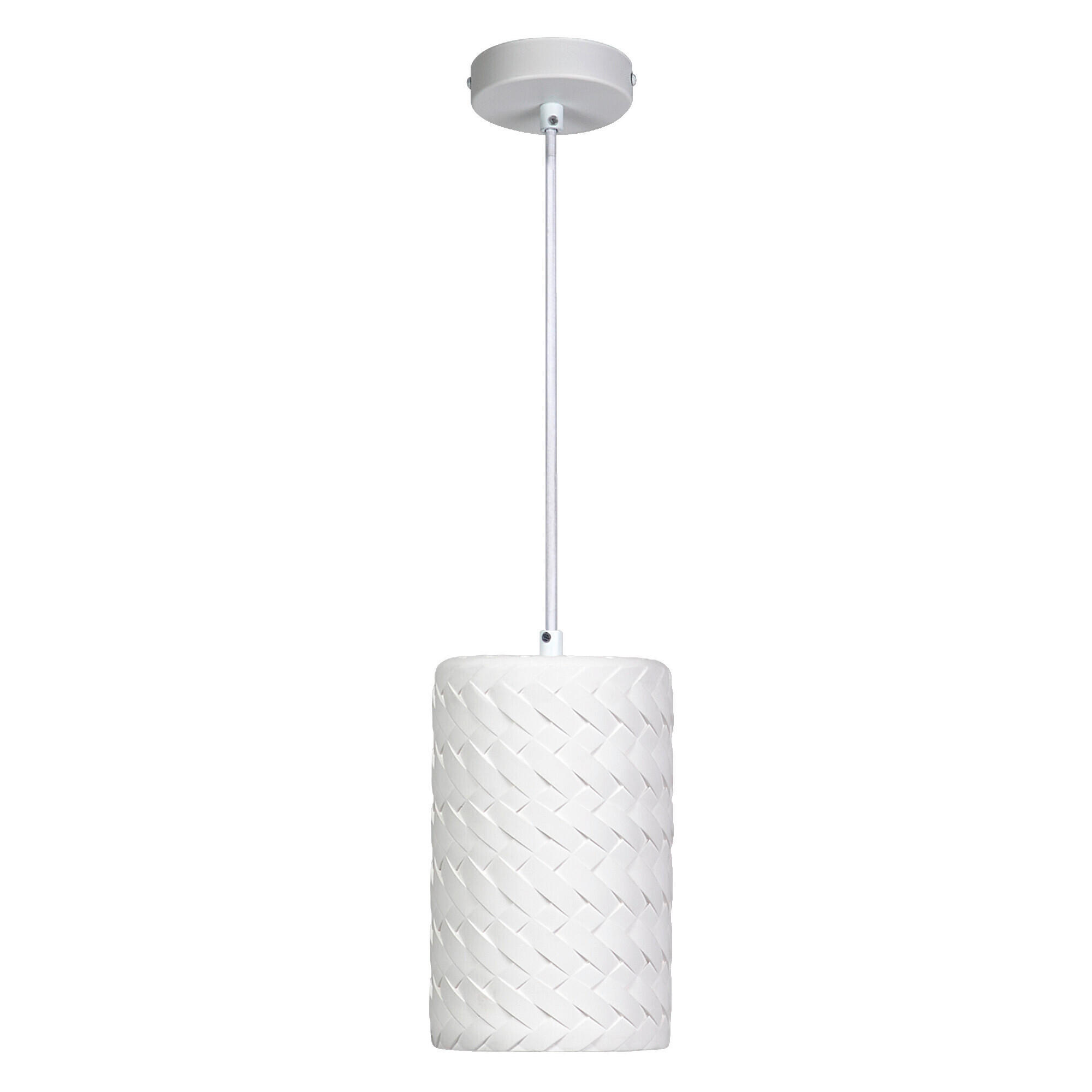 HÄNGELEUCHTE 14/128 cm  - Weiß, Basics, Stein/Metall (14/128cm) - Ledvance