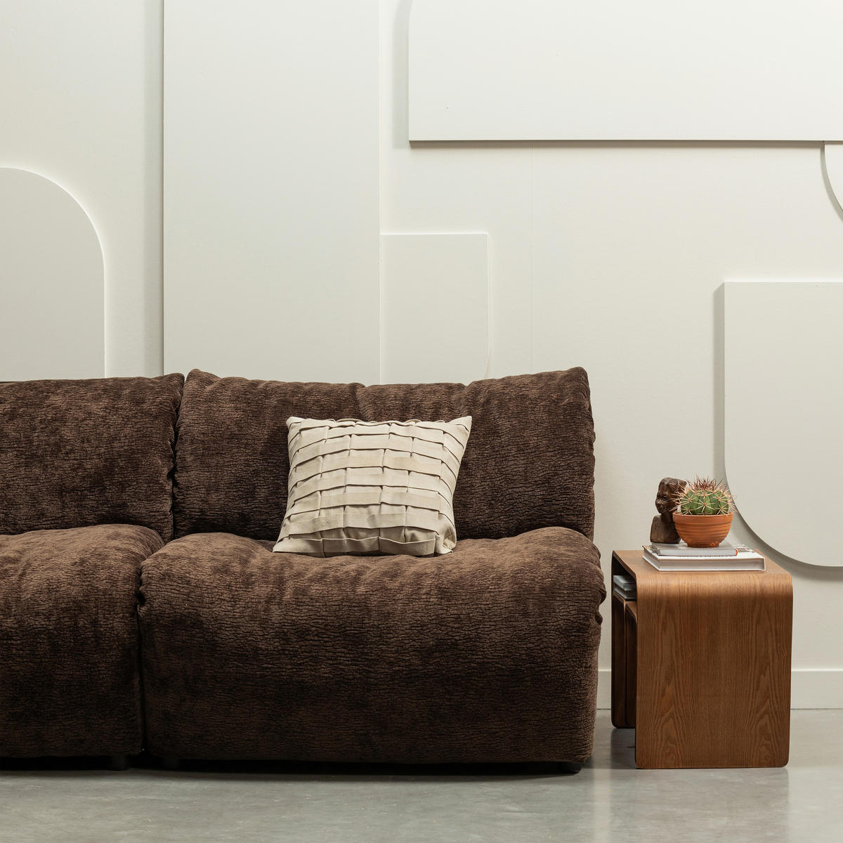 COUCHTISCH Frey Sperrholz 60/32/40 cm rechteckig Walnussfarben  - Walnussfarben, Design, Holzwerkstoff (60/32/40cm) - Livetastic