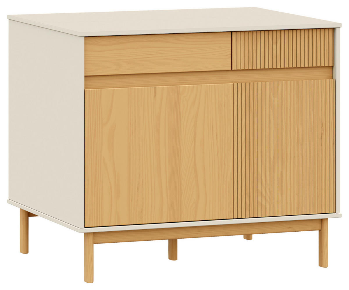 KÜCHENINSEL 102,5/90/60 cm  in Beige, Hellbraun  - Hellbraun/Beige, Design, Holz (102,5/90/60cm) - Livetastic