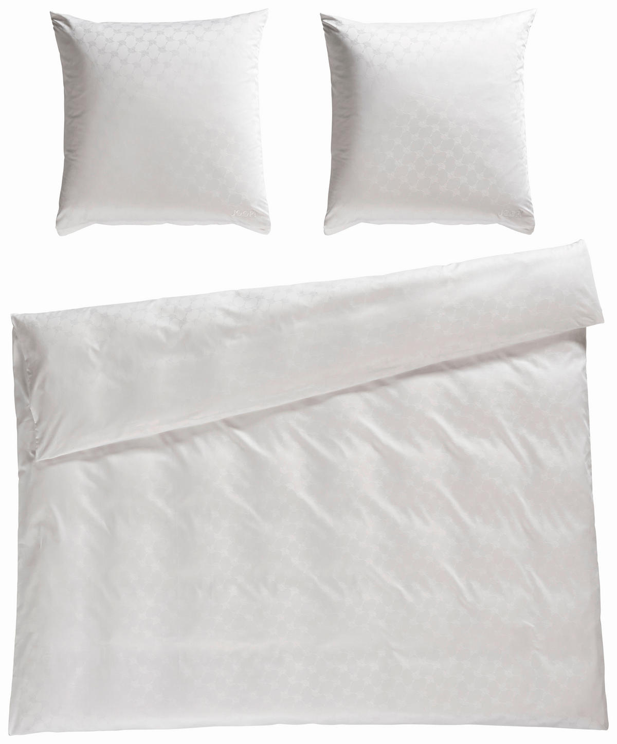 BETTWÄSCHE Satin 200/200 cm  - Weiß, Basics, Textil (200/200cm) - Joop!