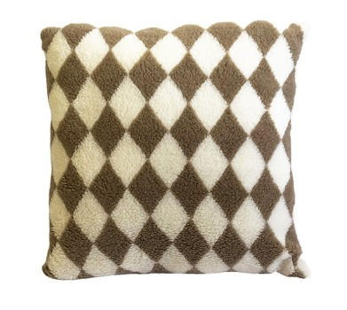PRYDNADSKUDDE    - beige/cremefärgad, Design, textil (45/45cm)