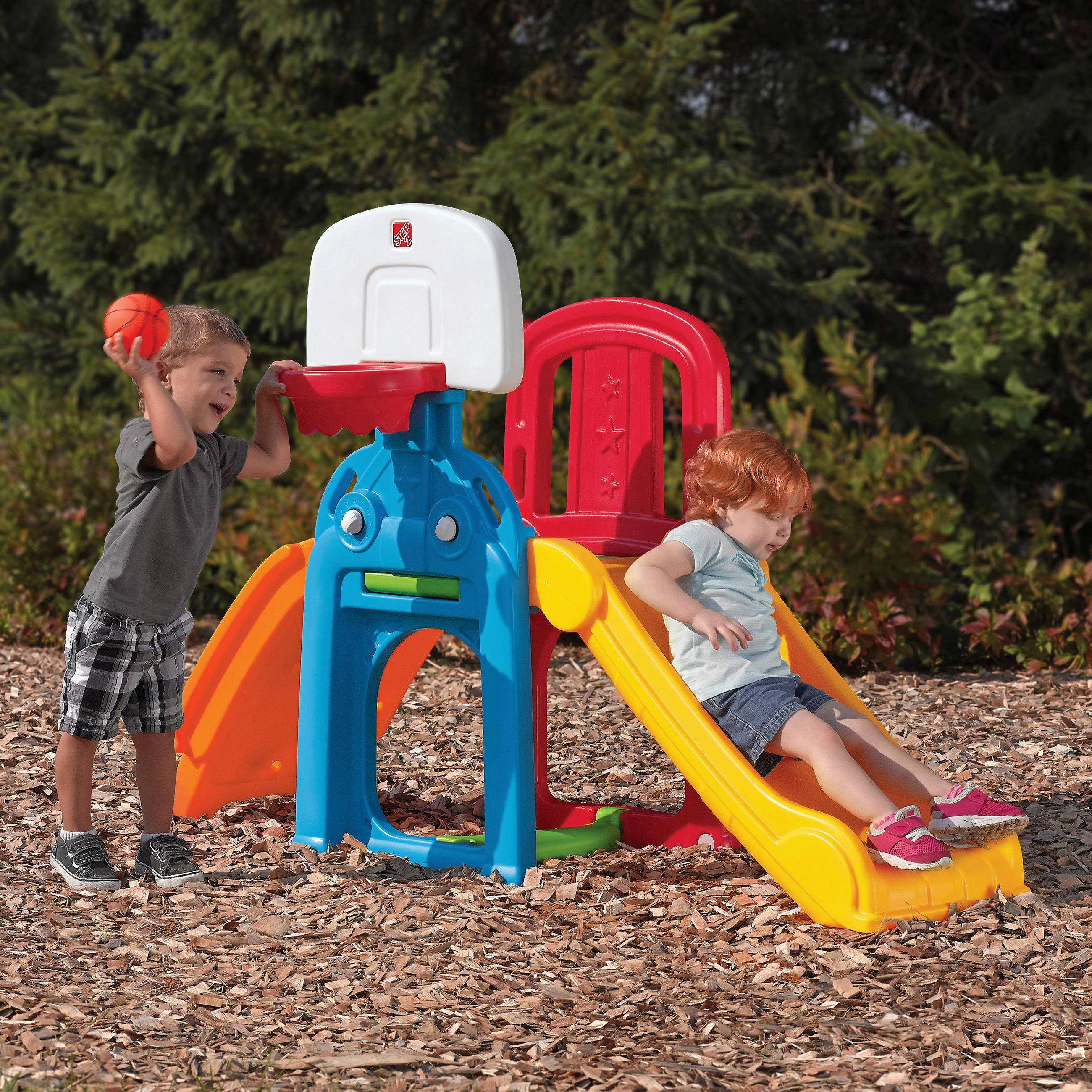 KINDERSPIELSET - Multicolor, KONVENTIONELL, Kunststoff (157,2/108/77,5cm) - Ambia Garden