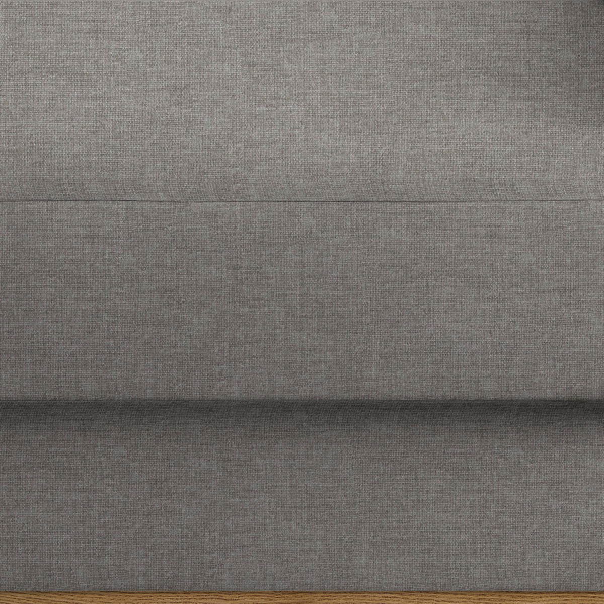 ECKSOFA in Chenille Taupe  - Taupe/Schwarz, Konventionell, Holz/Textil (167/234cm) - MID.YOU
