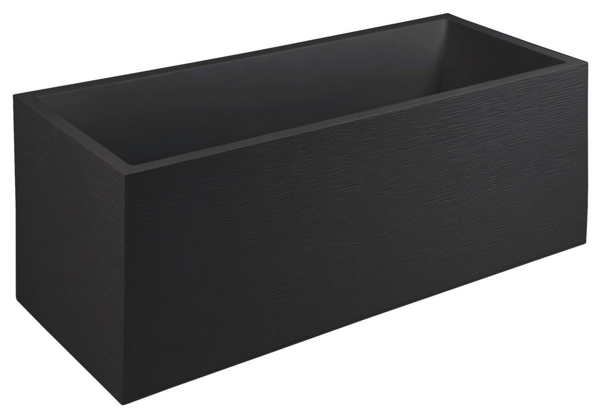PFLANZTOPF  - Graphitfarben, Basics, Kunststoff (100/43/40cm)