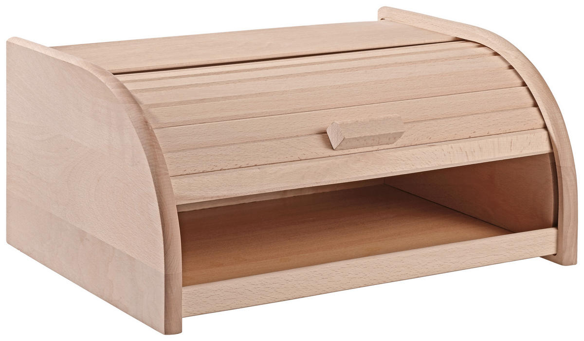 CHLEBNÍK - farba buka/prírodná farba, Basics, drevo/plast (40/28/18cm) - Homeware Profession.