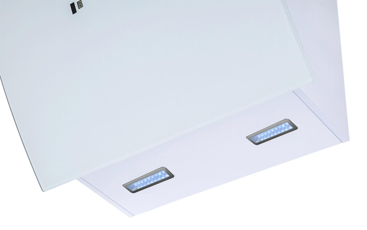 FLÄKTKÅPA CH99060WA  - vit, Trend, metall/glas (60/78-116/40,8cm) - Respekta