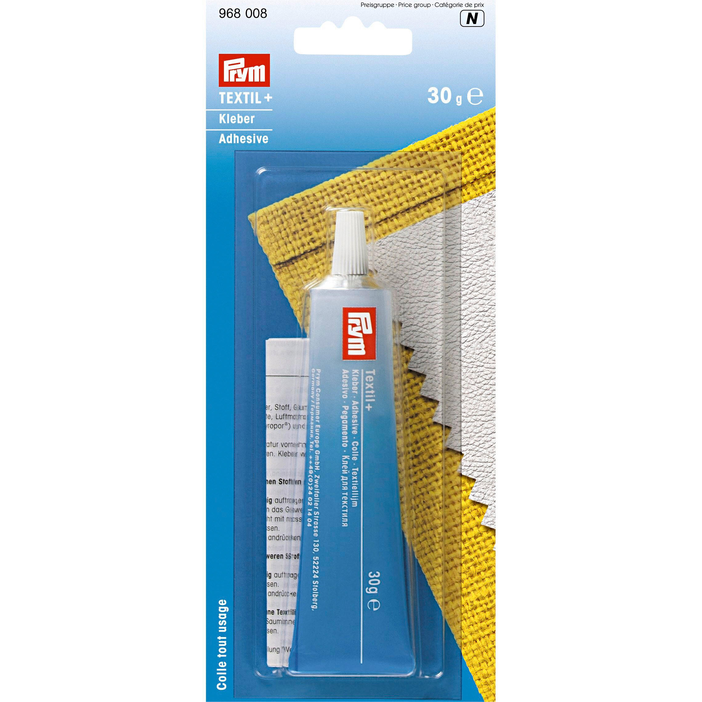 TEXTILKLEBER - Transparent, Basics (4.7/19.5/3.5cm)