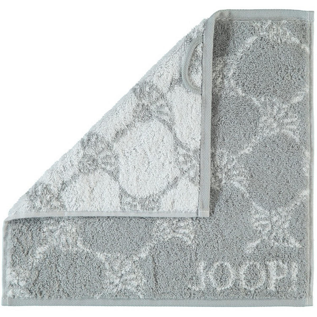 SEIFTUCH Lifestyle Uni Silberfarben 30/30 cm  - Silberfarben, Basics, Textil (30/30cm) - Joop!